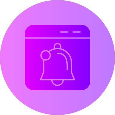 Bir posta simgesinin vektör illüstrasyonu