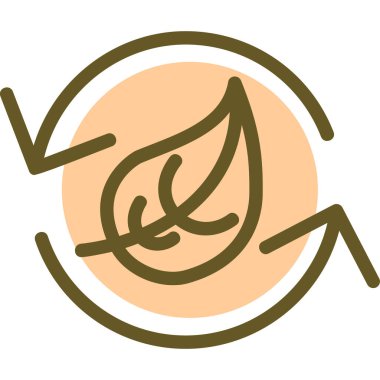 Muz simgesinin vektör illüstrasyonu