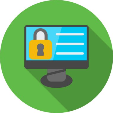 internet koruma vektörü simgesi