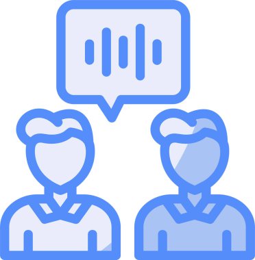 Sohbet iletişim simgesi - özet biçimi