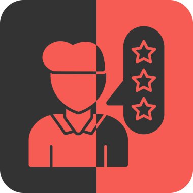 avatar. Web simgesi basit illüstrasyon