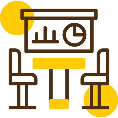 robot. Web simgesi basit illüstrasyon