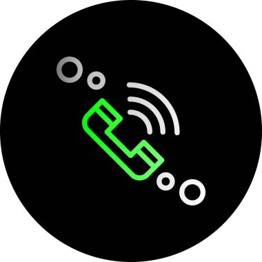 - Telefon. Web simgesi basit illüstrasyon