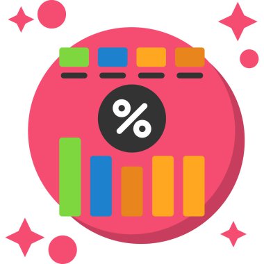 iş grafiği vektör illüstrasyonu