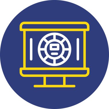 seo modern simgesinin vektör illüstrasyonu