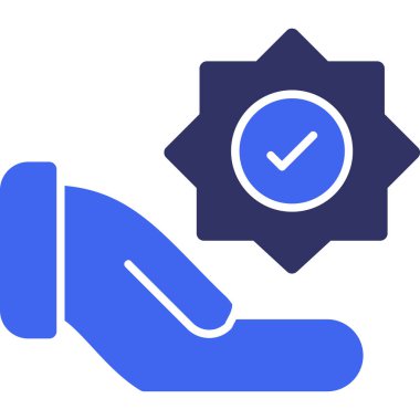 Beyaz arkaplanda izole edilmiş modaya uygun düz bir para simgesi tutan el.