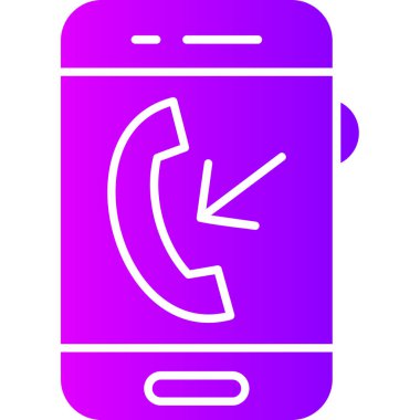 vektör telefon simgesi çizimi