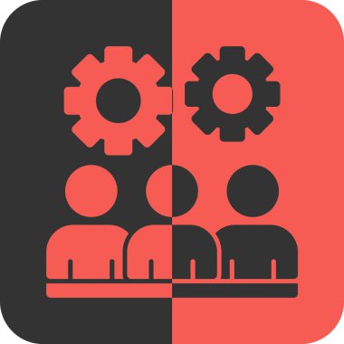 insanlar simge vektör illüstrasyonu