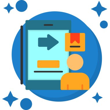 ticari pazarlama reklam simgesi