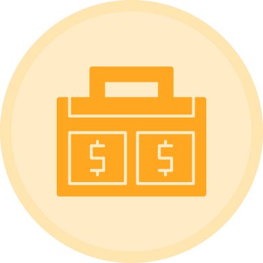 Para için. Web simgesi basit illüstrasyon