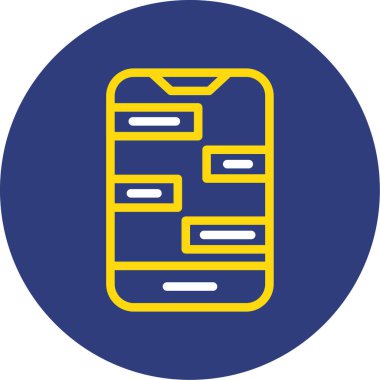 Modern b 'nin vektör illüstrasyonu eksik simgesi