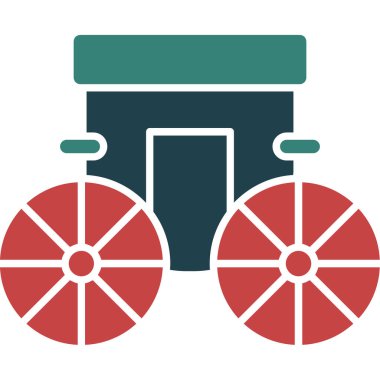 Tren. Web simgesi vektör illüstrasyonu