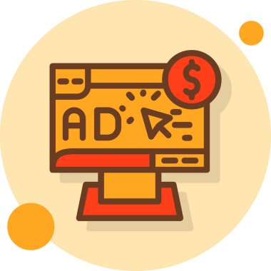 reklam reklam pazarlama simgesi