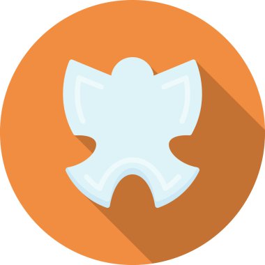 Maske. Web simgesi basit illüstrasyon