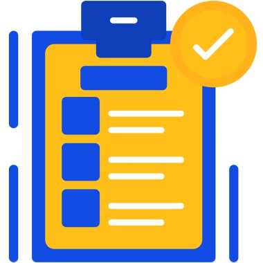 Pano listesi simgesi - taslak biçimi