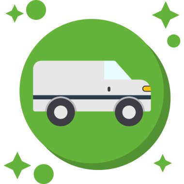 ulaşım aracı vektör simgesi