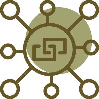 seo modern simgesinin vektör illüstrasyonu