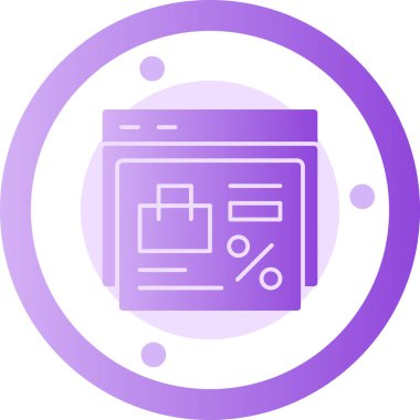 Vektör illüstrasyonu, seo modern simge