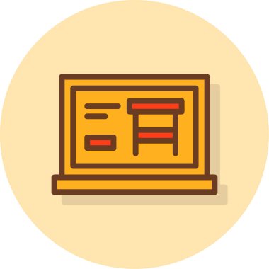 pencere web simgesi basit tasarım