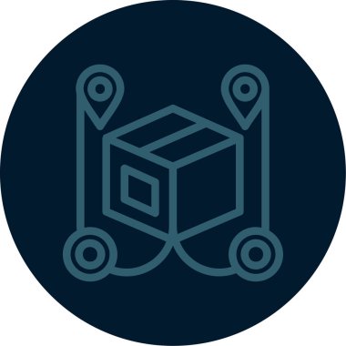 seo modern simgesinin vektör illüstrasyonu