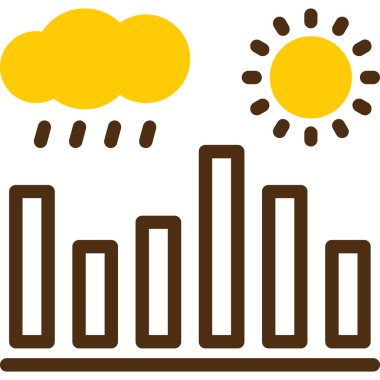 hava simgesi vektör illüstrasyonu