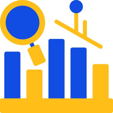 iş analizi grafik simgesi