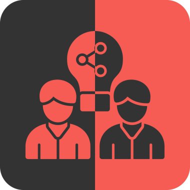 Modern b 'nin vektör illüstrasyonu insanların ikonundan yoksun