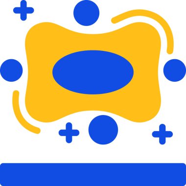 beyaz arkaplanda izole edilmiş bayrak simgesi ve vektör illüstrasyonu