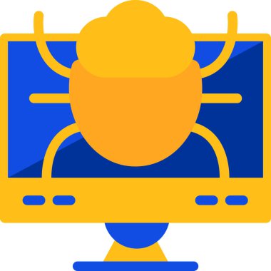 Bilgisayar monitör web simgesi