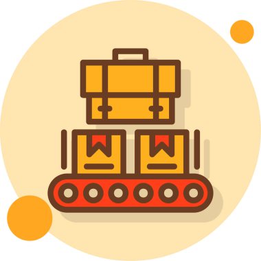 tren. Web simgesi basit illüstrasyon