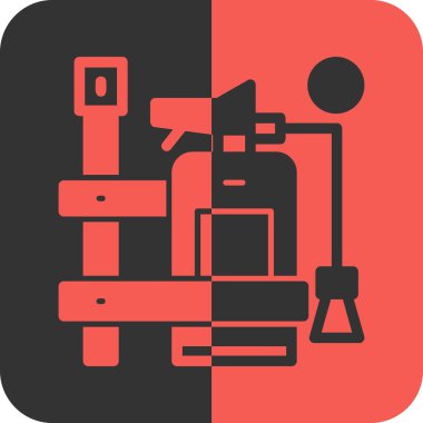 Modern b 'nin vektör illüstrasyonu eksik simgesi