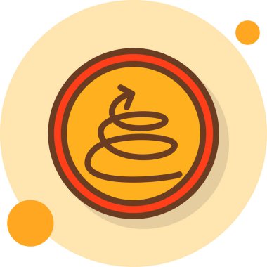 Kahve fincanı. Web simgesi basit illüstrasyon