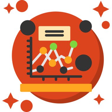 Modern düz tasarımın vektör çizimi