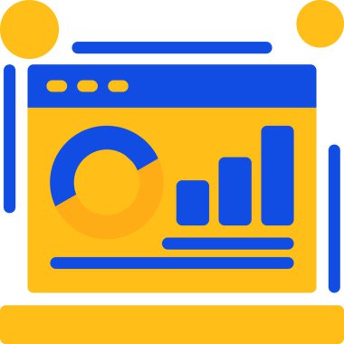 ticari grafik vektör simgesi