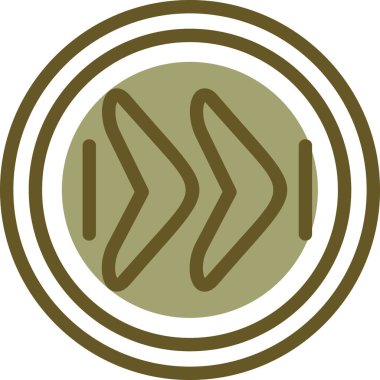 ok simgesi vektör illüstrasyonu