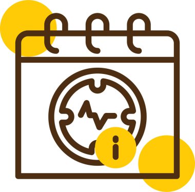 genel gün simgesi vektör illüstrasyonu