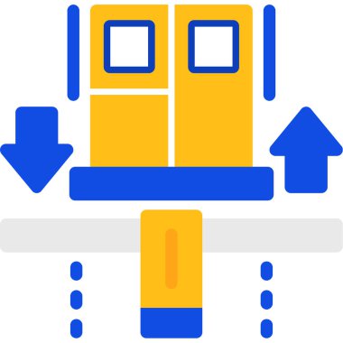 Teslimat. Web simgesi vektör illüstrasyonu