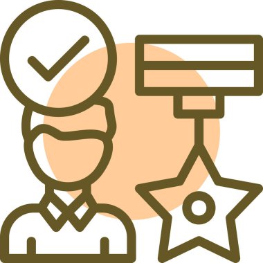 iş simgesi, vektör resimleme