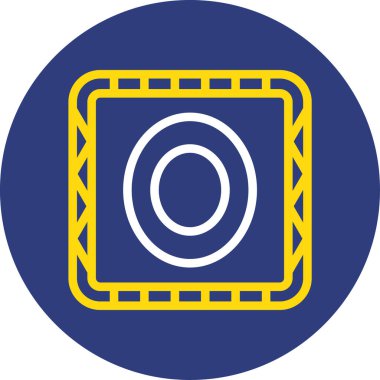 Modern bir simgenin vektör illüstrasyonu