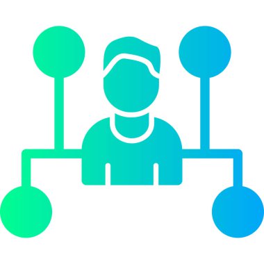 Bir araba simgesinin vektör illüstrasyonu