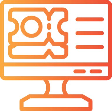 seo modern simgesinin vektör illüstrasyonu