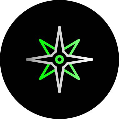 Pusula simgesi vektör resimlemesi