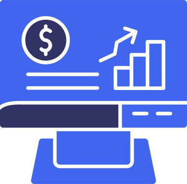 İş analizi vektör simgesi