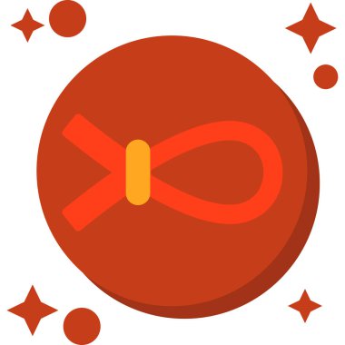 Noel topu vektör simgesi