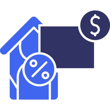 Para için. Web simgesi basit illüstrasyon