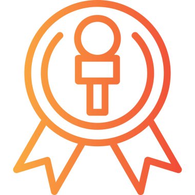 Ödül. Web simgesi basit illüstrasyon