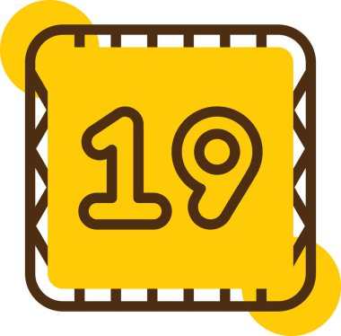 Takvim simgesi vektör illüstrasyonu