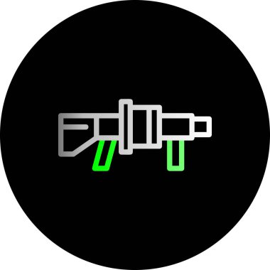 Bir silah simgesinin gösterimi