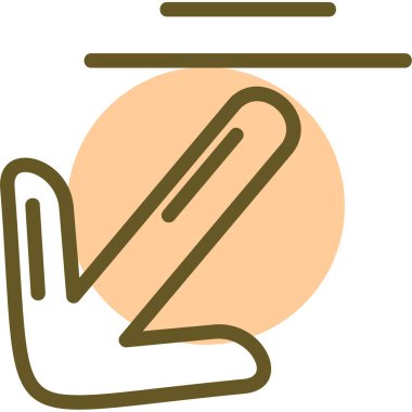 Bir kadının vektör illüstrasyonu