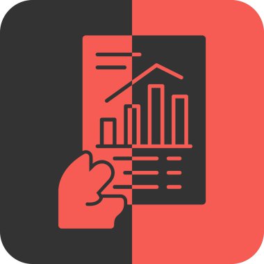 Gayrimenkul düz vektör simgesi